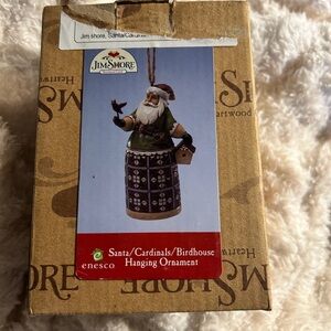 Jim Shore Santa Heartwood Creek with Birdhouse - 4025498FD